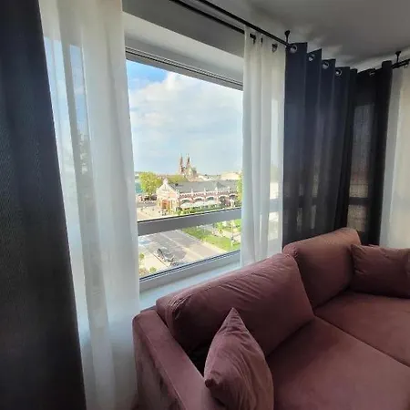 Stylowy Z Balkonem I Panorama Miasta *